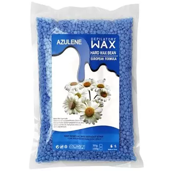 Воск плёночный для депиляции в гранулах JessNail «Изумрудный», 500 г