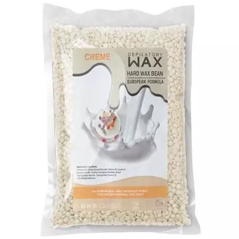 Воск плёночный для депиляции в гранулах JessNail «Кремовый», 500 г