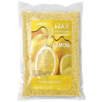 Воск плёночный для депиляции в гранулах JessNail «Лимон», 500 г