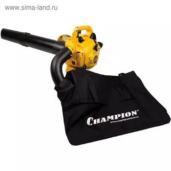 Воздуходувка-измельчитель CHAMPION GBV327S, бензиновая, 0.95 л.с., 700 Вт, 720 м3/ч, 50 л