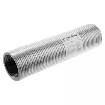 Воздуховод гофрированный «КосмоВент», d=115 мм, раздвижной до 2.5 м, алюминий 80 мКм