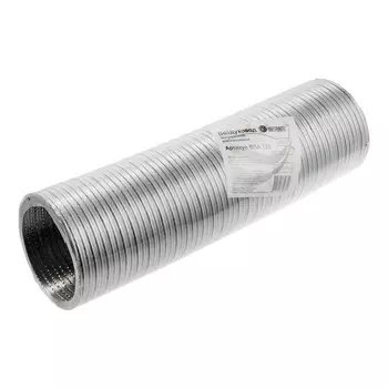 Воздуховод гофрированный «КосмоВент», d=125 мм, раздвижной до 2.5 м, алюминий 80 мКм