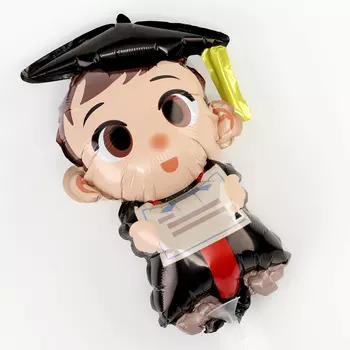 Воздушный шар фольгированный 17" «Ученик», фигура