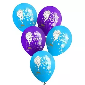 Воздушные шары «Эльза», 12", набор 15 шт., Холодное сердце