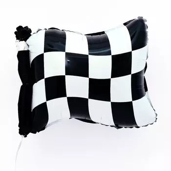 Воздушные шары фольгированные 20" «Гоночный флаг»