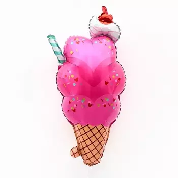 Воздушный шар фольгированный 34" «Мороженое», фигура