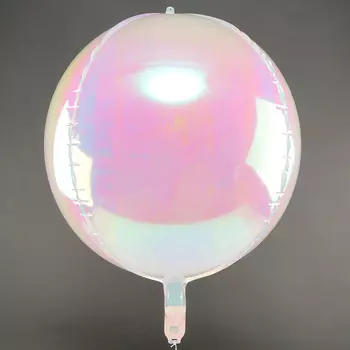 Воздушный шар фольгированный 22" «Сфера», перламутровый