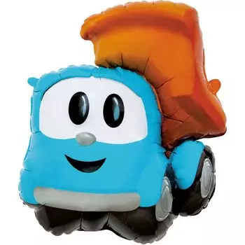 Воздушный шар фольгированный 28" «Грузовичок Лёва», фигура