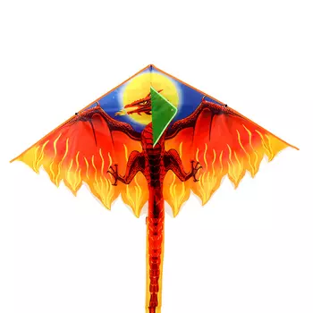 Воздушный змей «Дракон», с леской, МИКС