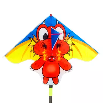 Воздушный змей «Дракоша», с леской, МИКС