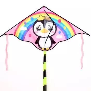 Воздушный змей «Пингвин» с леской