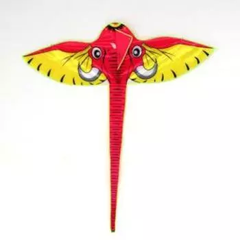 Воздушный змей «Слон», с леской, цвета МИКС