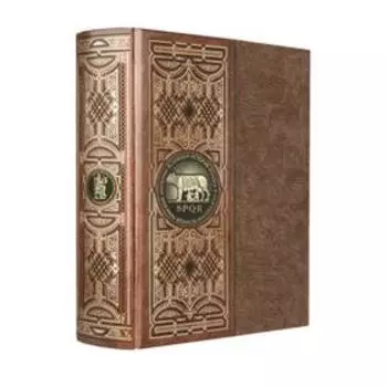 Всеобщая история упадка и разрушения Великой Римской империи: Закат и падение Римской империи. Книга в коллекционном кожаном инкрустированном переплет