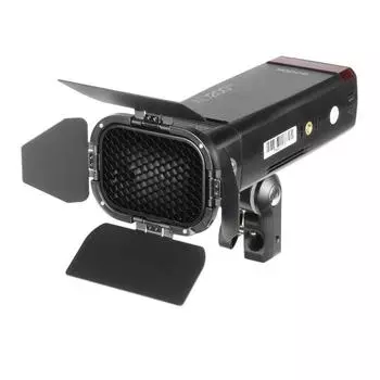 Вспышка аккумуляторная Godox Witstro AD200Pro, со шторками BD-07