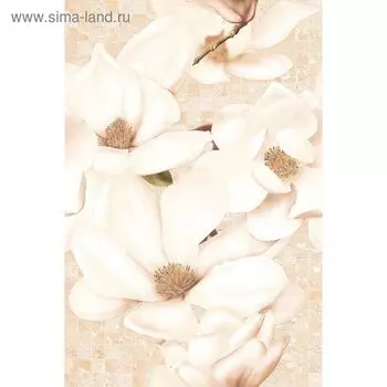 Вставка керамическая Linda LI2N011DT, бежевая, 300х450 мм