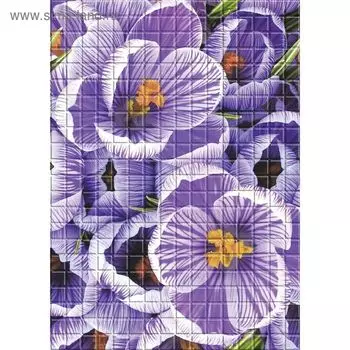 Вставка керамическая Motive MF2M221DT, сиреневая, 250х350 мм