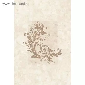 Вставка керамическая Novella C-NO2K011, бежевая, 200х300 мм