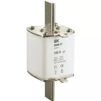 Вставка плавкая IEK, ППНИ-37, 160 А, габарит 2, DPP40-160
