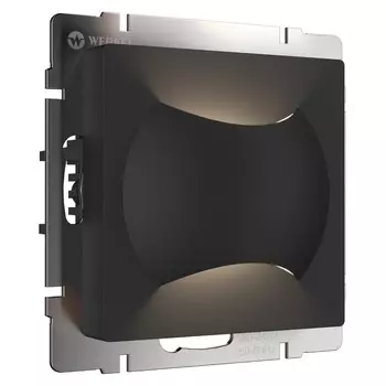 Встраиваемая LED подсветка «Луна» W1154508, чёрный матовый
