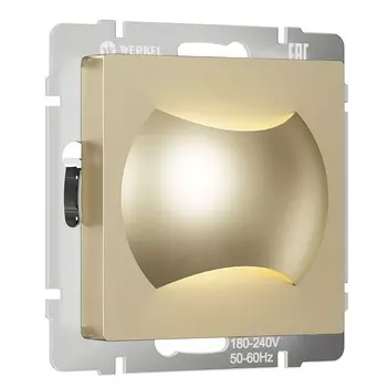 Встраиваемая LED подсветка «Луна» W1154511, шампань