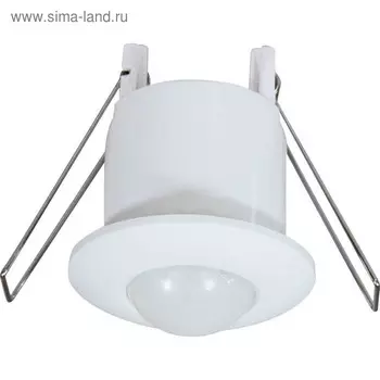 Встраиваемый датчик движения SEN50, 500W, 6m 360°, цвет белый, d=94мм