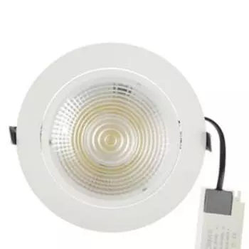 Встраиваемый светильник, 20W, 1600Lm, 2700-6500K, пульт, 158 мм, врезное отв. 140 мм, 220 В