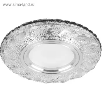 Встраиваемый светильник CD907, MR16, 50W, цвет белый, d=65мм