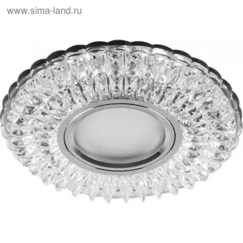 Встраиваемый светильник CD937, MR16, 50W, цвет прозрачный, d=65мм