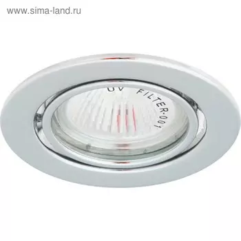 Встраиваемый светильник DL11/DL3202, MR16, 50W, цвет белый, d=59мм