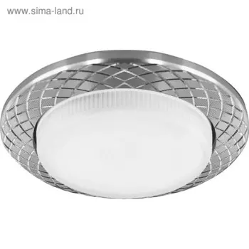 Встраиваемый светильник DL388, 11W, GX53, цвет серебро, d=мм