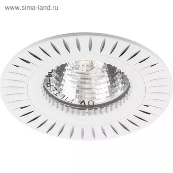 Встраиваемый светильник GS-M394W, MR16, 50W, цвет белый, d=57мм
