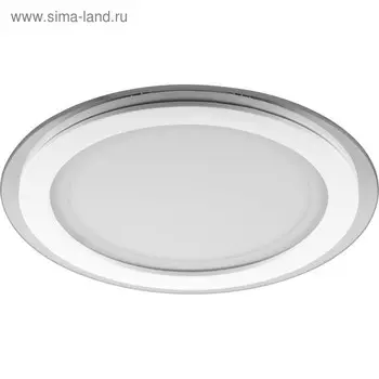 Встраиваемый светодиодный светильник AL2110, 18W, 1120Lm, 4000K, цвет белый, d=168мм