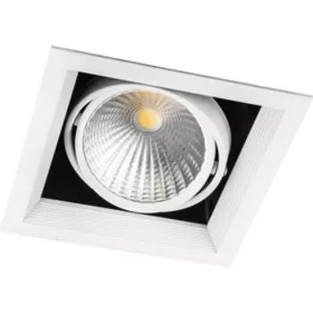Встраиваемый светодиодный светильник AL211, 1x30W, 2700 Lm, 4000К, цвет белый