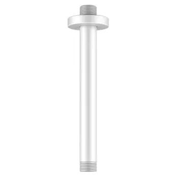 Встроенный верхний излив для душа WasserKRAFT A233, латунь, белый Soft-touch