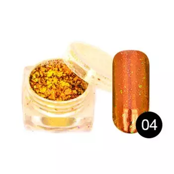 Втирка Pole «Хлопья юки», №04 медовый сердолик