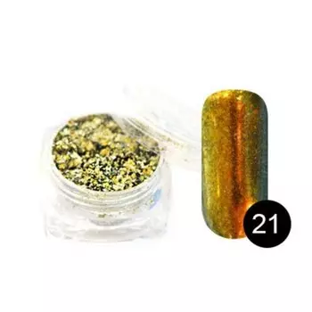 Втирка TNL «Хлопья Юки», №21 солнечный сапфир