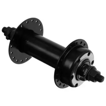 Втулка передняя Dream Bike, 36 отв, для FATBIKE, OLD 135,под гайки, под диск, ось 3/8" сталь