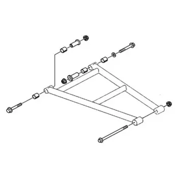 Втулки А-образного рычага, Arctic Cat, OEM 8047-486, 1603-895, 2603-179, 2603-591, 8020-230 444175