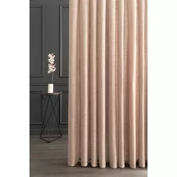 Вуаль «Лён», размер 300x260 см, цвет тёмно-бежевый