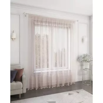 Вуаль, размер 300x260 см, цвет розовый