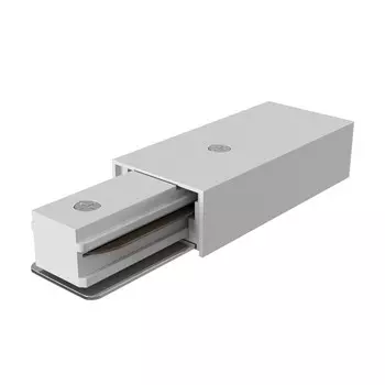 Ввод питания для накладной трековой системы Technical TRA001B-11W, 11,2х3,8х2,2 см, цвет белый