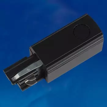 Ввод питания для шинопровода. Uniel. Трёхфазный. Правый. IP20, цвет чёрный