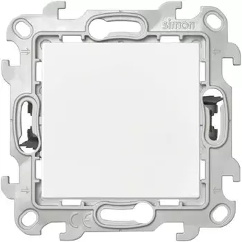 Выключатель 1-кл. 1п 2мод. СП Simon 24 Push&Go 10А IP20 механизм бел. Simon 2420101-030