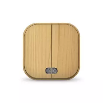 Выключатель 2-кл. 1п ОП 10А IP20 с подсветкой сосна IONICH 1437