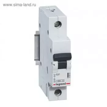 Выключатель авт. Legrand, 1п, C 6А, RX3, 4. 5кА 419661