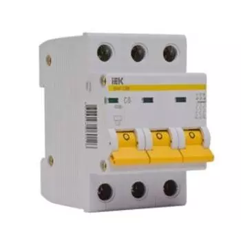 Выключатель авт. мод. IEK MVA20-3-016-B, 3п, B 16А, ВА 47-29, 4.5кА