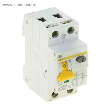 Выключатель автоматический, дифференциальный, 10А