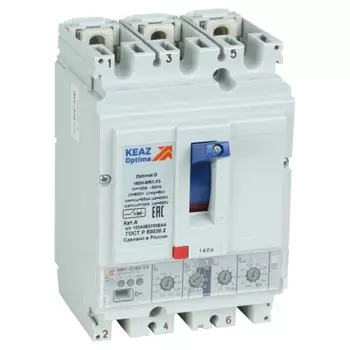 Выключатель автоматический КЭАЗ 144412 100А 40кА,