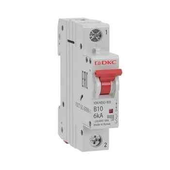 Выключатель автоматический YON MD63-1C40-6 1п, 40А, 6кА