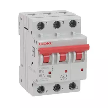 Выключатель автоматический YON MD63-3C20-6 3п, 20А, 6кА